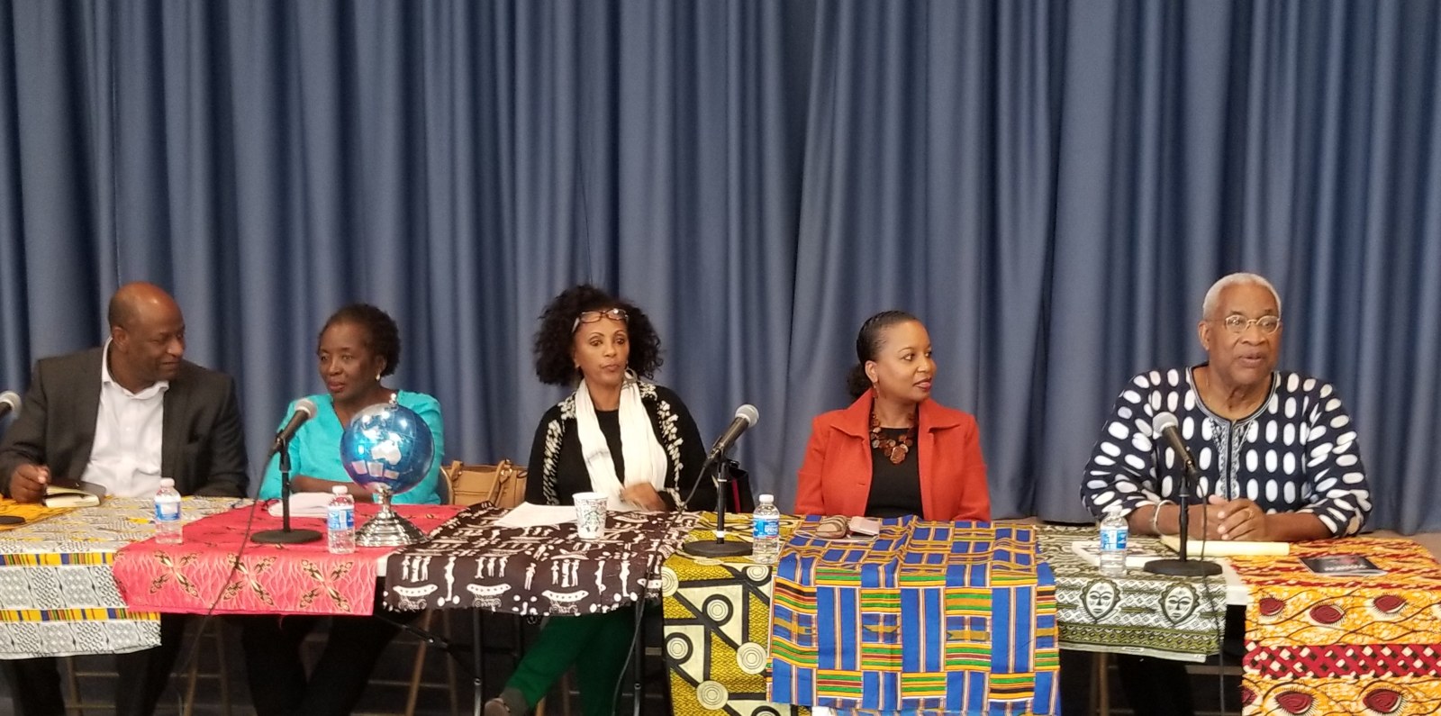 Panelists participating in an ISBL Diaspora Dialogue